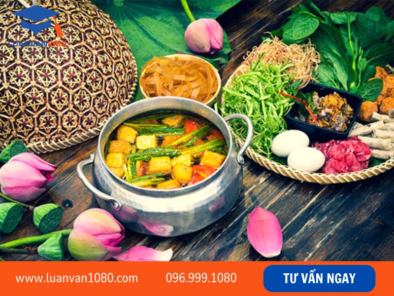 Đề tài tiểu luận cơ sở văn hóa Việt Nam trong văn hóa ẩm thực Việt Nam