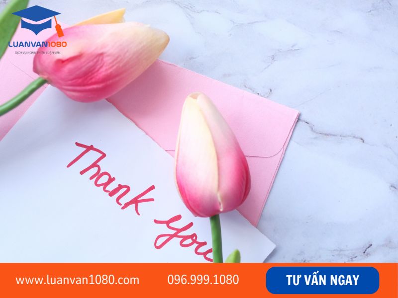 Lời cảm ơn trong tiểu luận: cách viết và mẫu hay nhất