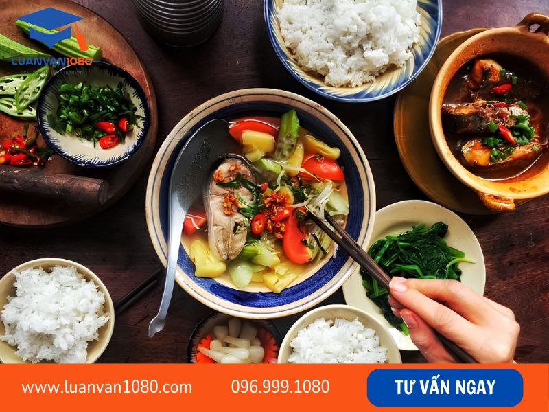 Tiểu luận cơ sở văn hóa ẩm thực Việt Nam trong khía cạnh ẩm thực