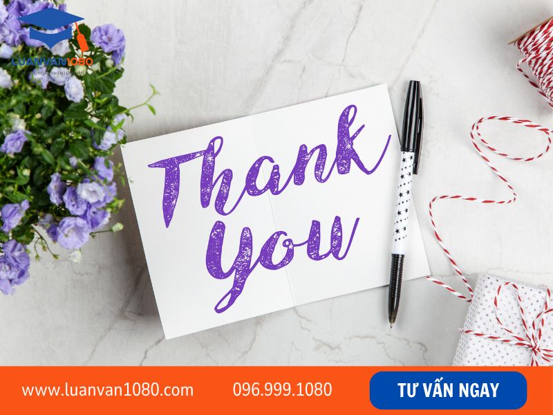 Lời cảm ơn trong bài tiểu luận có cần thiết không và mang ý nghĩa như thế nào