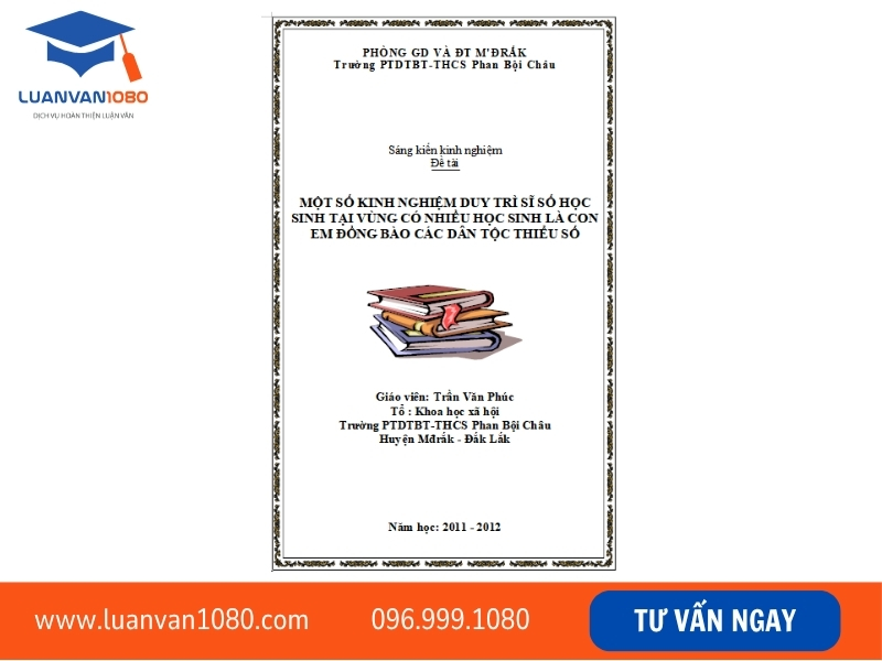 Mẫu bìa SKKN file word 3