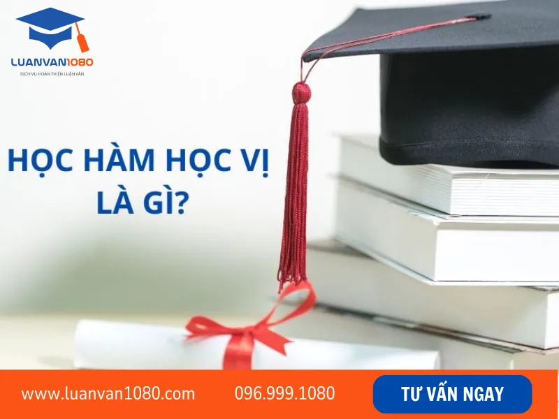 Phân biệt học hàm và học vị