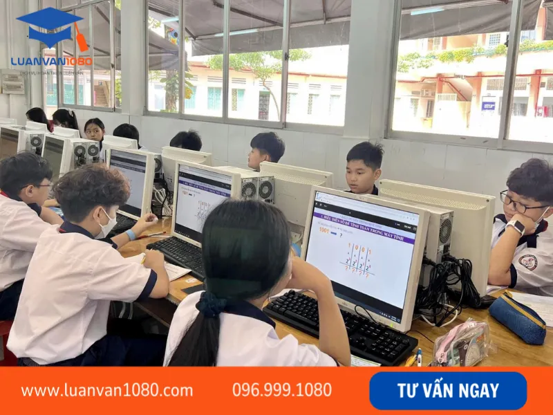 Sáng kiến kinh nghiệm môn tin học THCS Kết nối tri thức