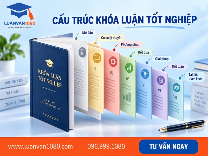 Cấu trúc một khoá luận tốt nghiệp chuẩn