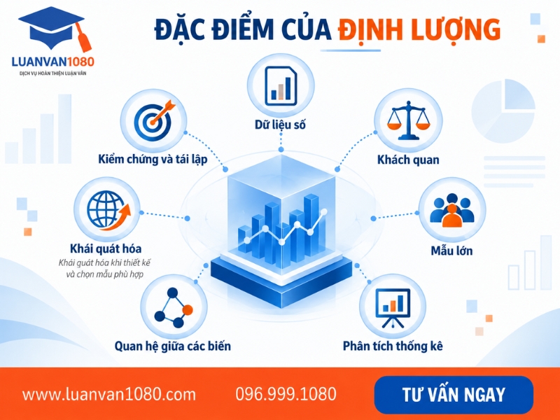 Đặc điểm của định lượng là gì?