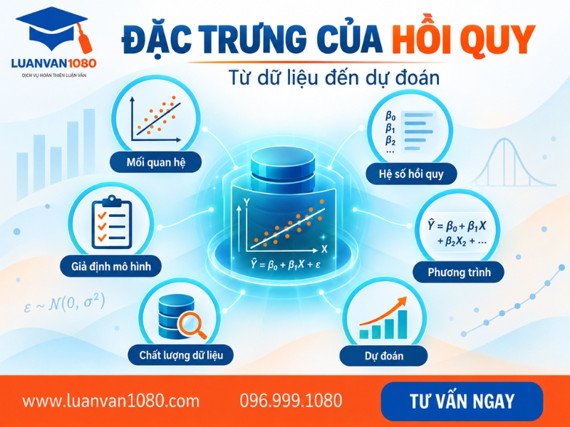 Các đặc trưng của Regression Analysis