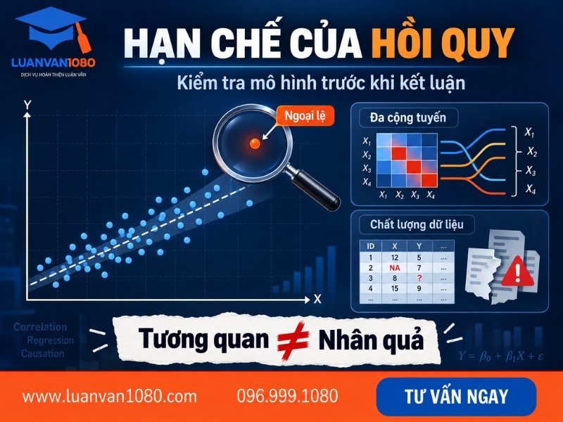 Một vài hạn chế của Regression Analysis