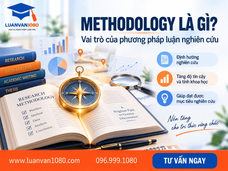 Methodology là gì? Vai trò của phương pháp luận nghiên cứu