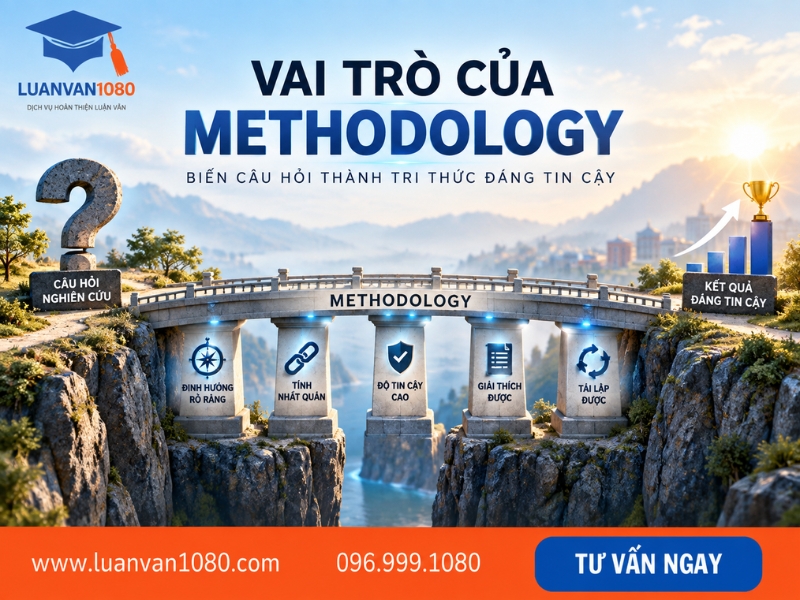 Vai trò của methodology trong nghiên cứu khoa học