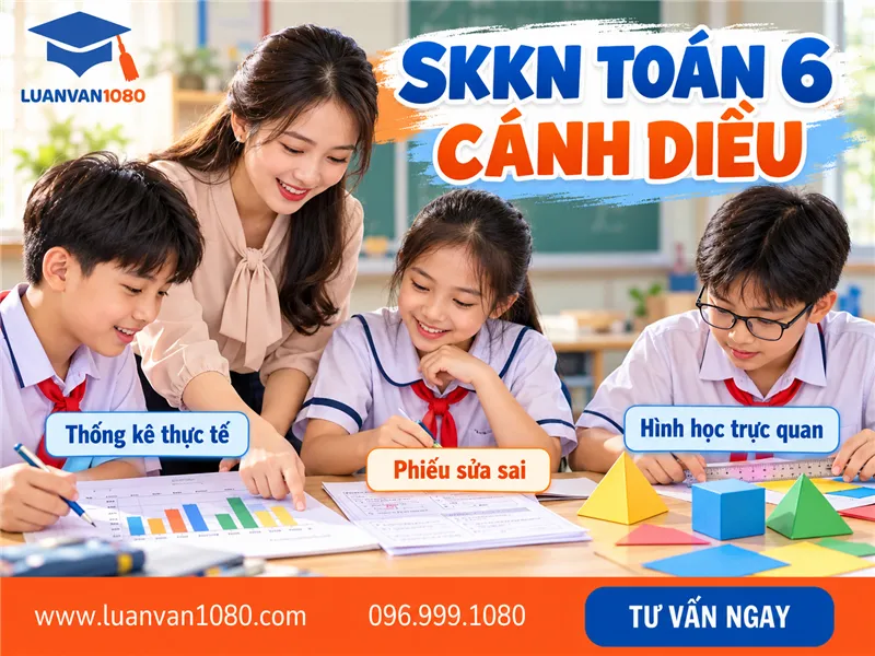Sáng kiến kinh nghiệm toán 6 Cánh diều