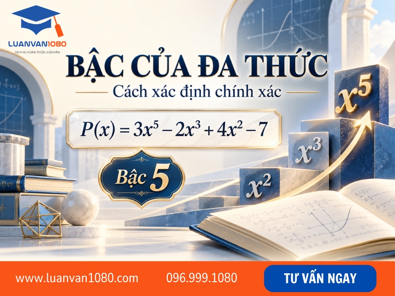 Bậc của đa thức là gì? Cách xác định bậc đa thức chính xác
