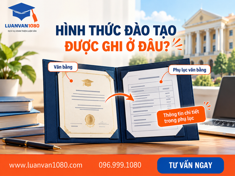 Bằng thạc sĩ có ghi hình thức đào tạo không?
