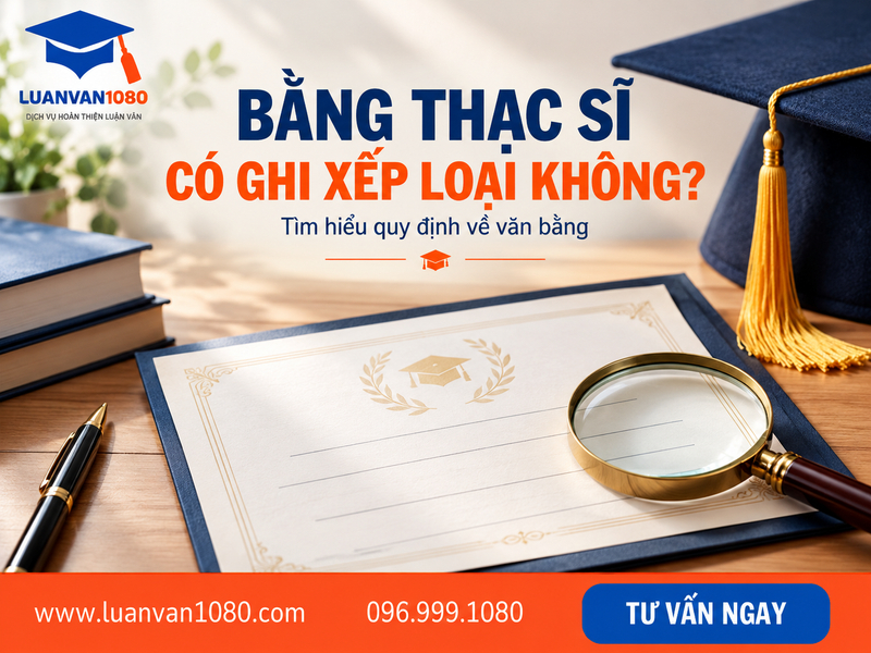 Bằng thạc sĩ có xếp loại không? Giải đáp theo quy định mới nhất
