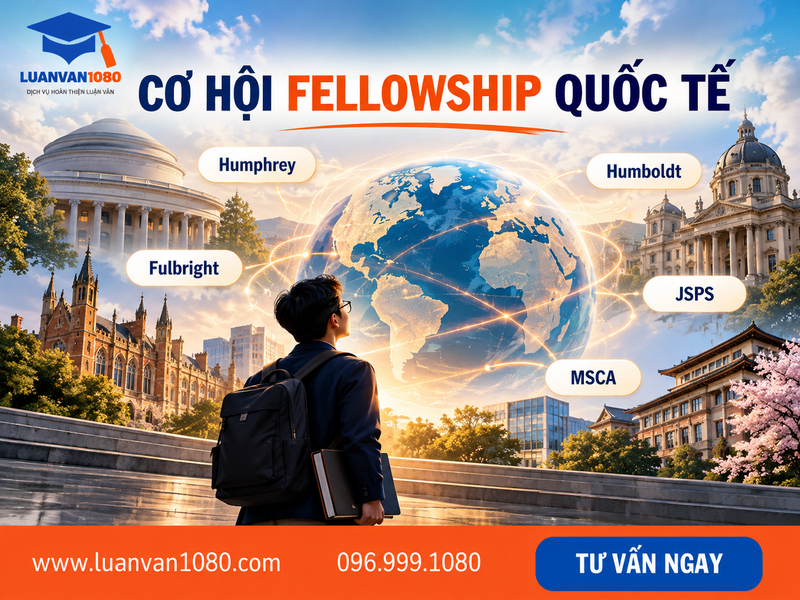 Một số chương trình fellowship uy tín dành cho sinh viên, học giả Việt Nam
