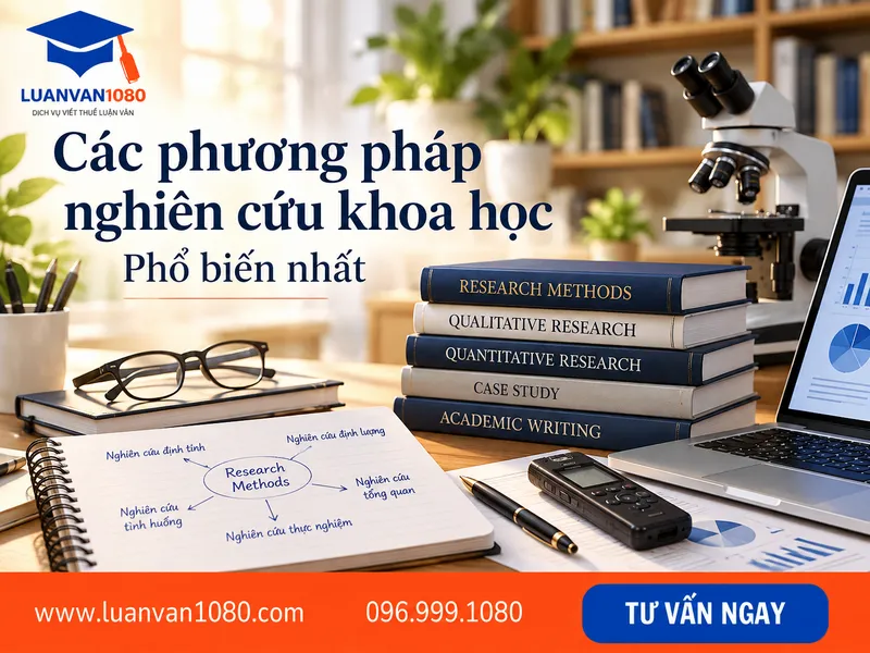 Các phương pháp nghiên cứu khoa học phổ biến nhất
