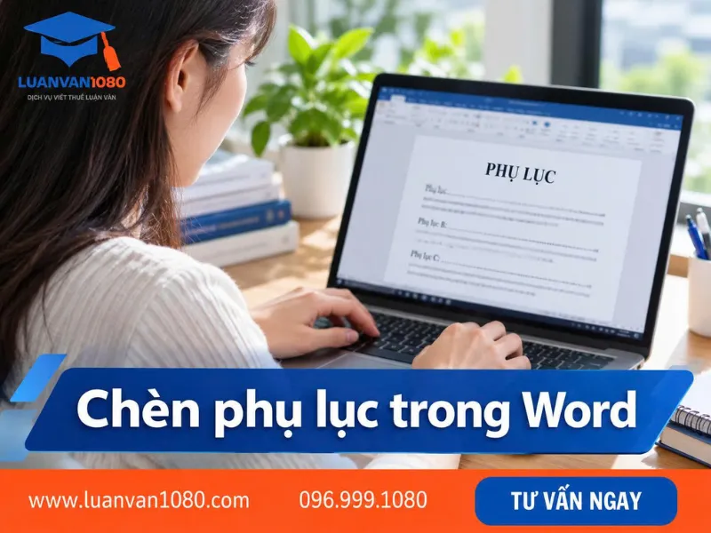 Phụ lục là gì trong Word? Cách chèn phụ lục trong Word