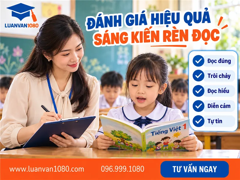 Cách đánh giá hiệu quả sáng kiến kinh nghiệm rèn đọc