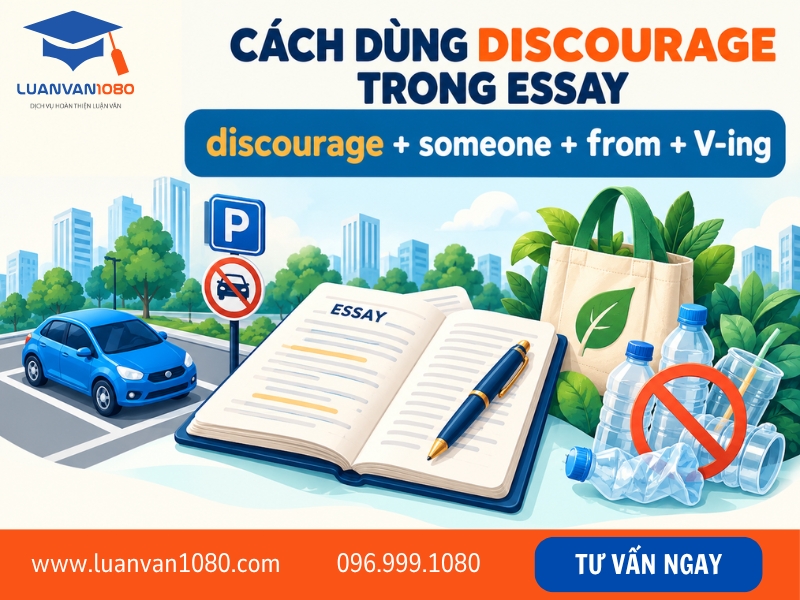 Cách dùng discourage trong essay