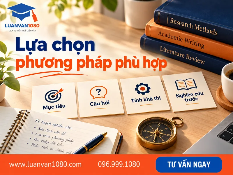 Cách lựa chọn phương pháp nghiên cứu phù hợp với đề tài