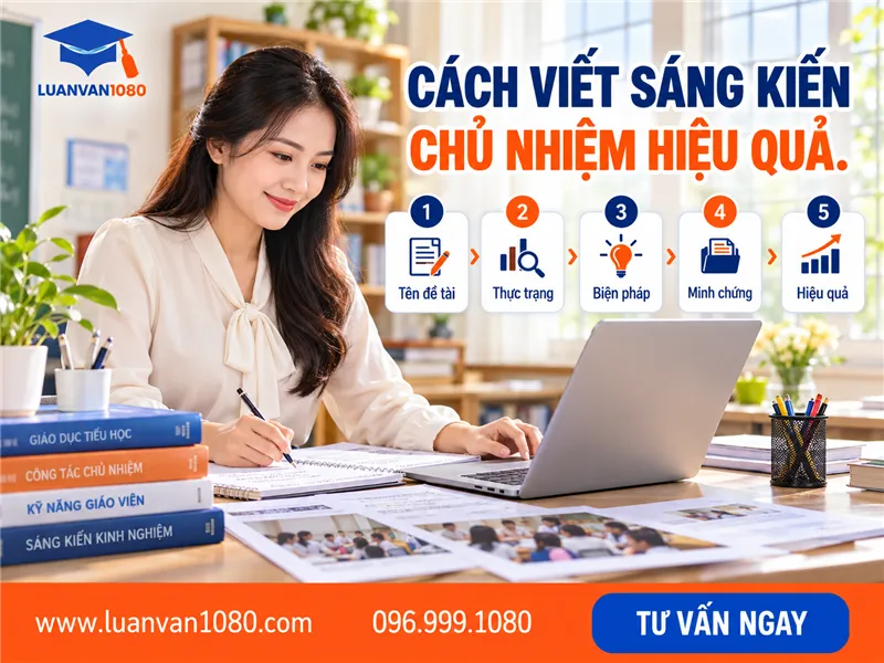 Cách viết sáng kiến kinh nghiệm chủ nhiệm giỏi đạt hiệu quả