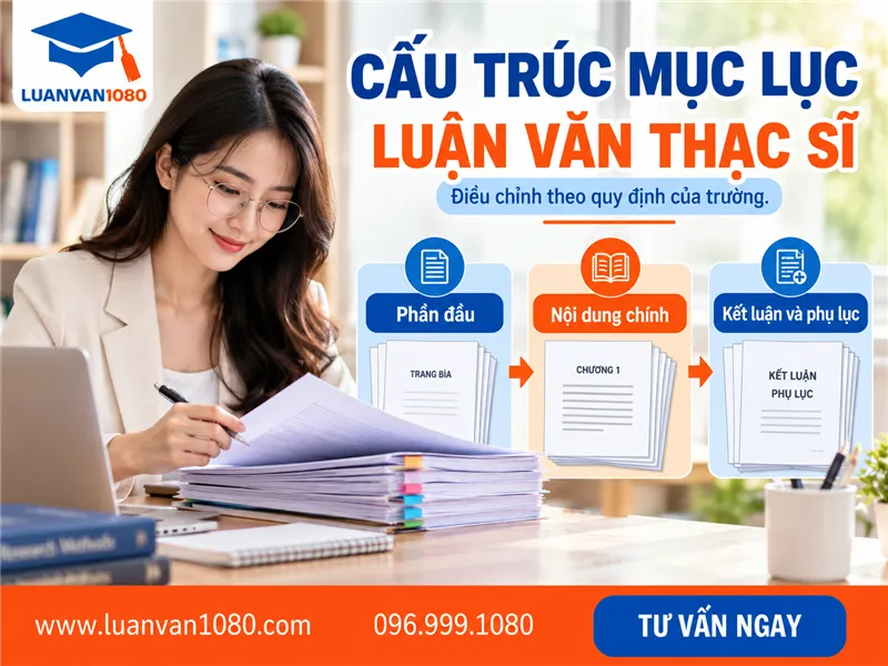 Cấu trúc mục lục luận văn thạc sĩ chuẩn