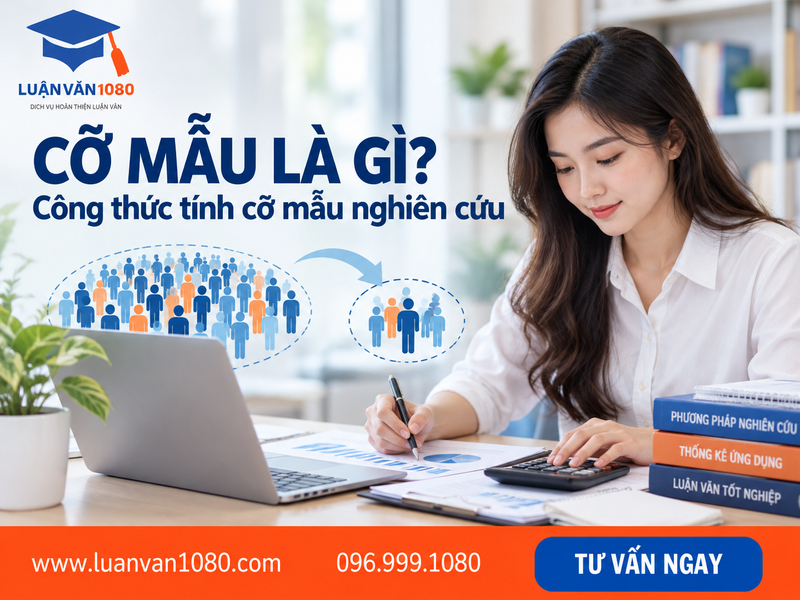 Cỡ mẫu là gì? Công thức tính cỡ mẫu nghiên cứu chi tiết nhất