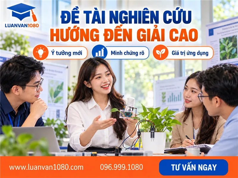 Đề tài nghiên cứu khoa học đạt giải cao