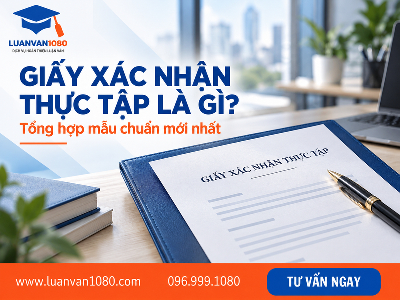 Giấy xác nhận thực tập là gì? Tổng hợp mẫu chuẩn mới nhất