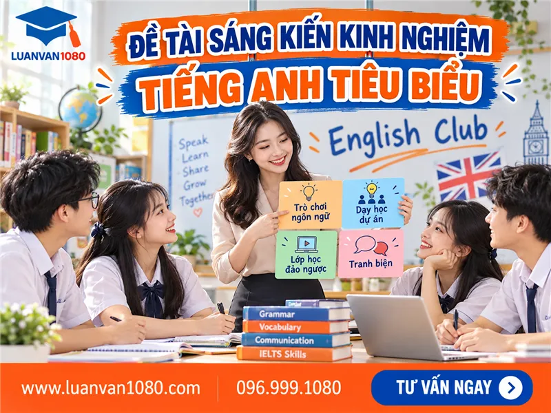 Một số đề tài sáng kiến kinh nghiệm môn tiếng anh tiêu biểu
