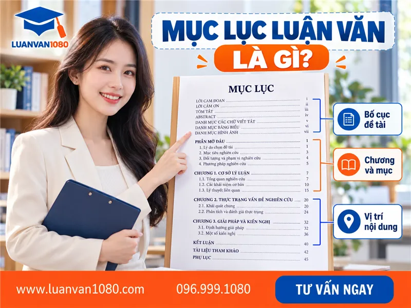 Mục lục luận văn là gì?