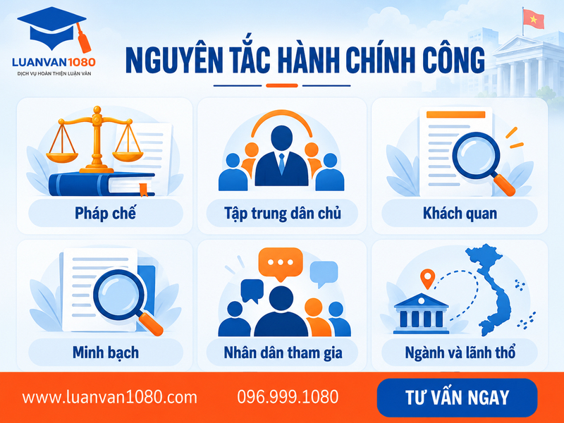 Nguyên tắc hoạt động của nền hành chính công