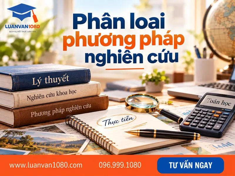 Phân loại các phương pháp nghiên cứu khoa học