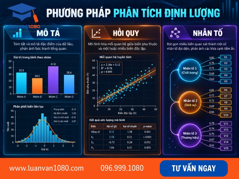 Những phương pháp phân tích định lượng phổ biến hiện nay