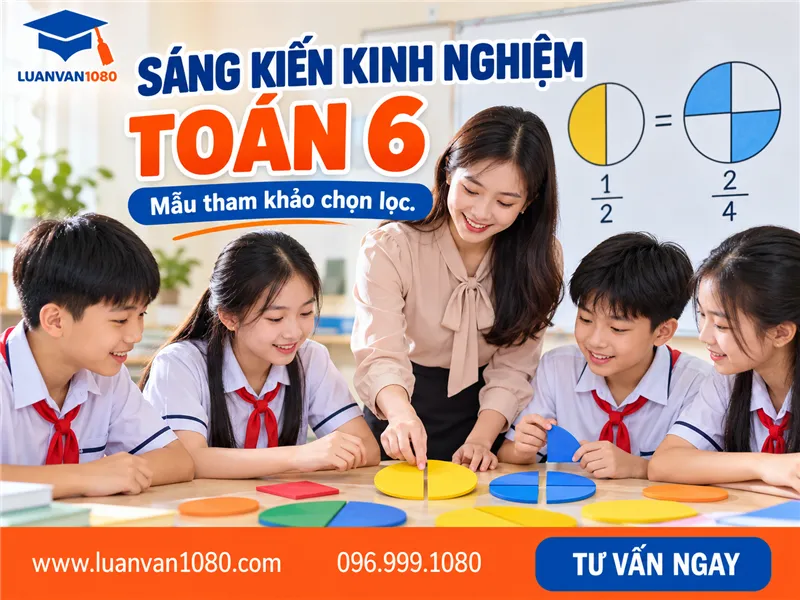 Sáng kiến kinh nghiệm toán 6 hay nhất, mới nhất