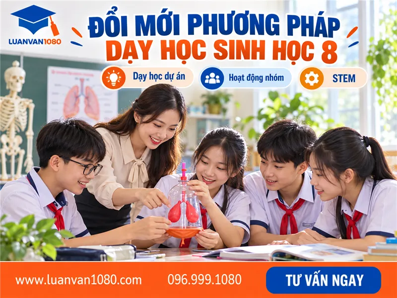 SKKN sinh học 8 đổi mới phương pháp dạy học
