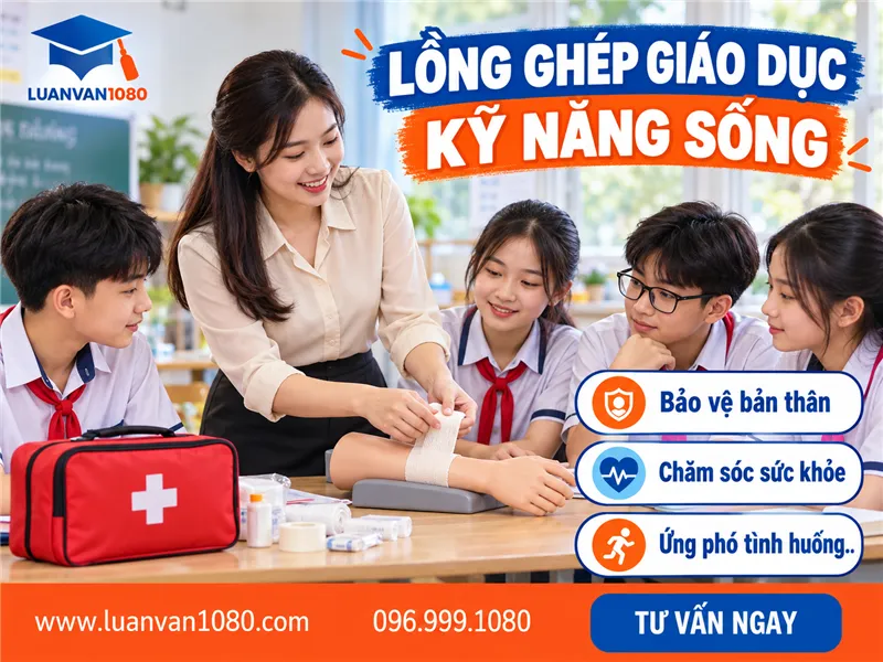 SKKN sinh học 8 lồng ghép giáo dục kỹ năng sống