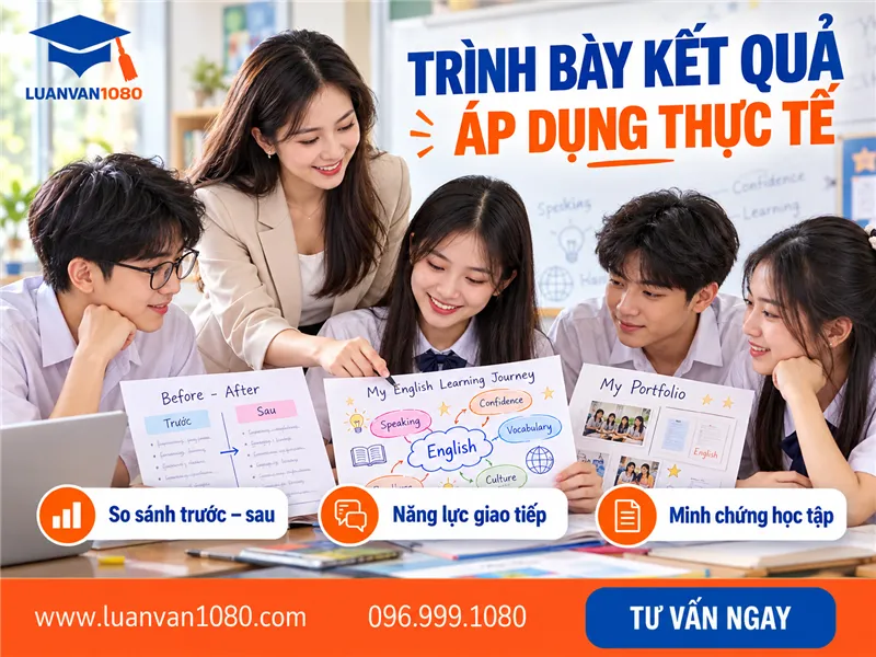 Trình bày kết quả áp dụng thực tế