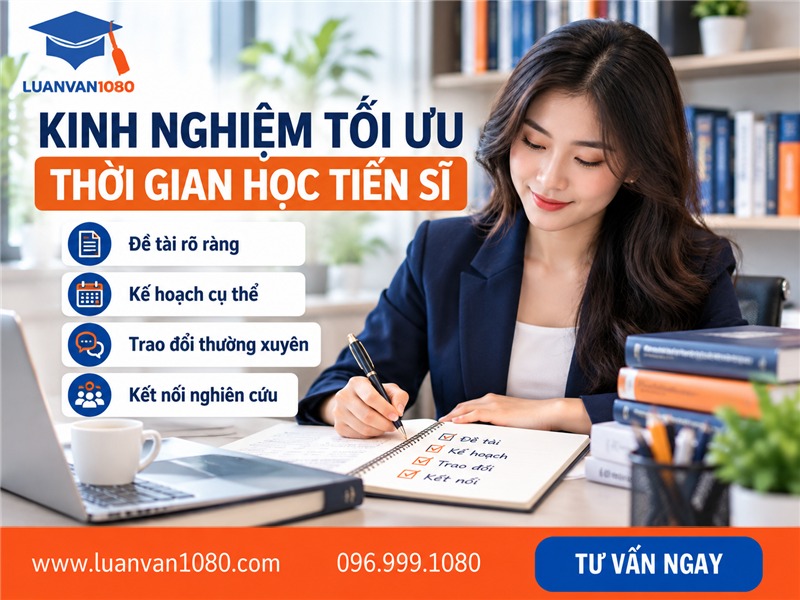 Rút ngắn thời gian học tiến sĩ bằng cách nào?