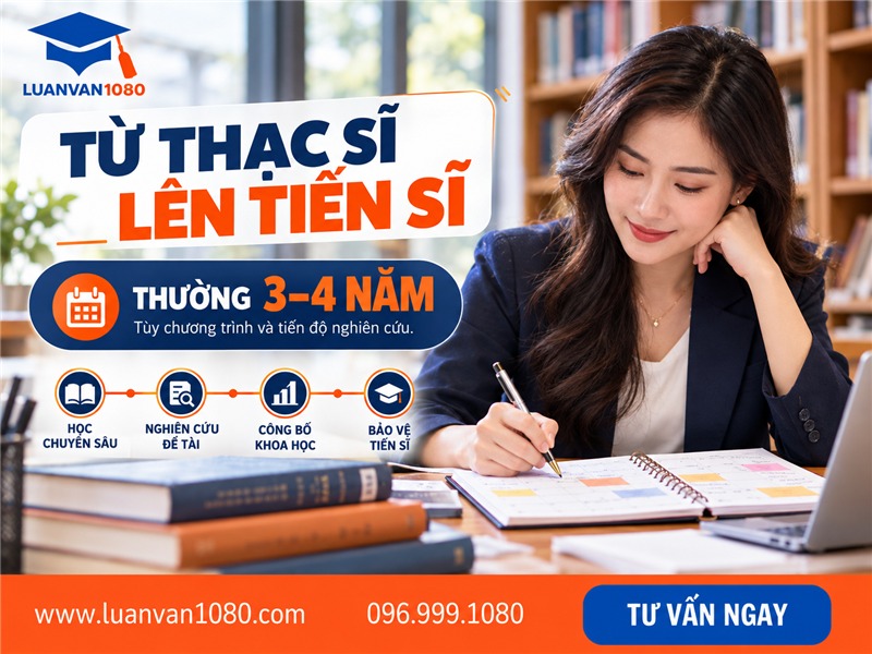 Học tiến sĩ mất bao lâu?