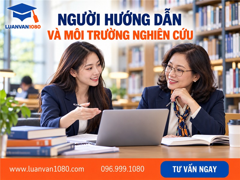 Người hướng dẫn và môi trường nghiên cứu