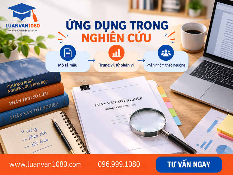 Ứng dụng của tần số tích lũy trong nghiên cứu khoa học, luận văn