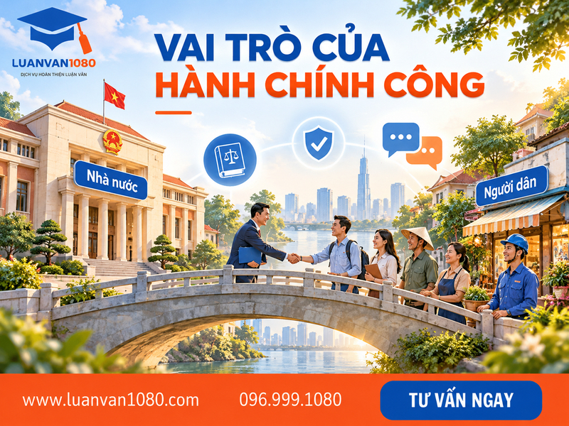 Vai trò của hành chính công đối với nhà nước và người dân