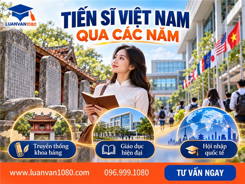 Số lượng tiến sĩ Việt Nam qua các năm
